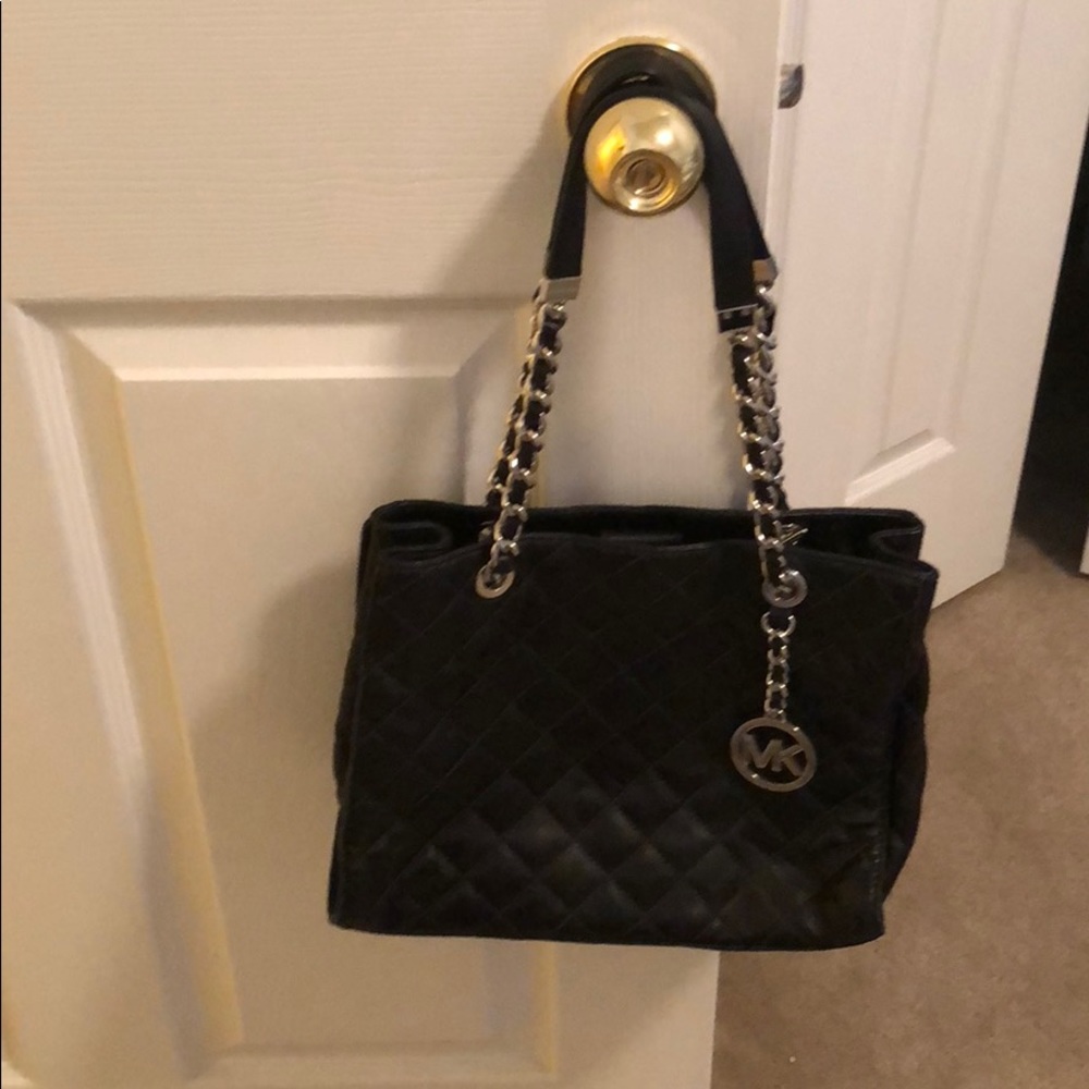 Michael Kors handbag leather